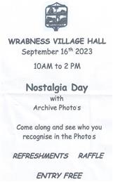 Nostalgia Day in Wrabness